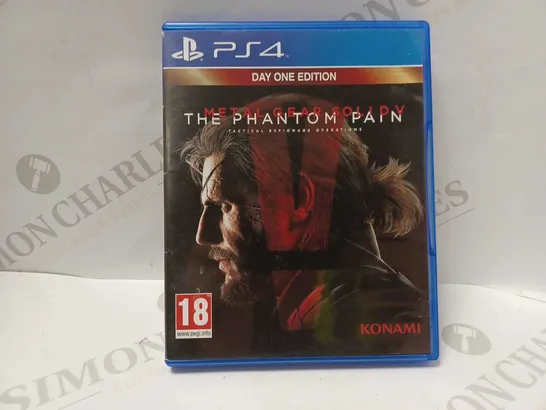 METAL GEAR SOLID V: THE PHANTOM PAIN (PS4)