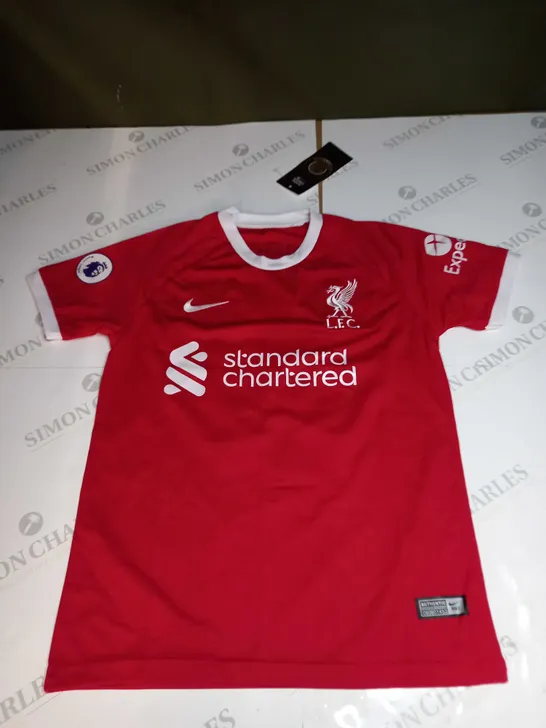 LIVERPOOL FC HOME SHIRT WITH DARWIN 27 ON THE BACK SIZE UNSPECIFIED