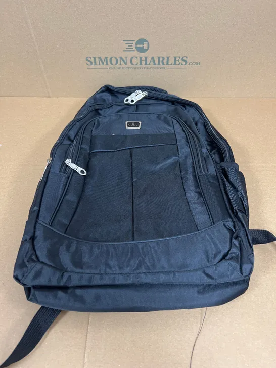 SPORTS BLACK VENTED BACKPACK