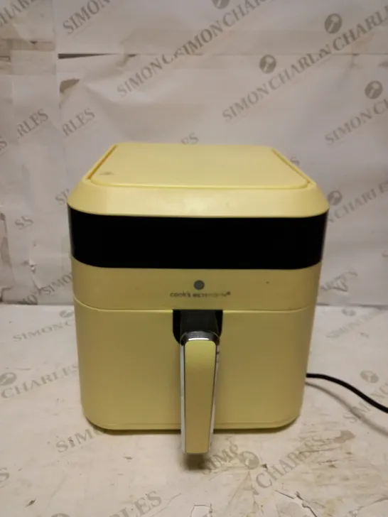 COOKS ESSENTIALS AIR FRYER IN YELLOW