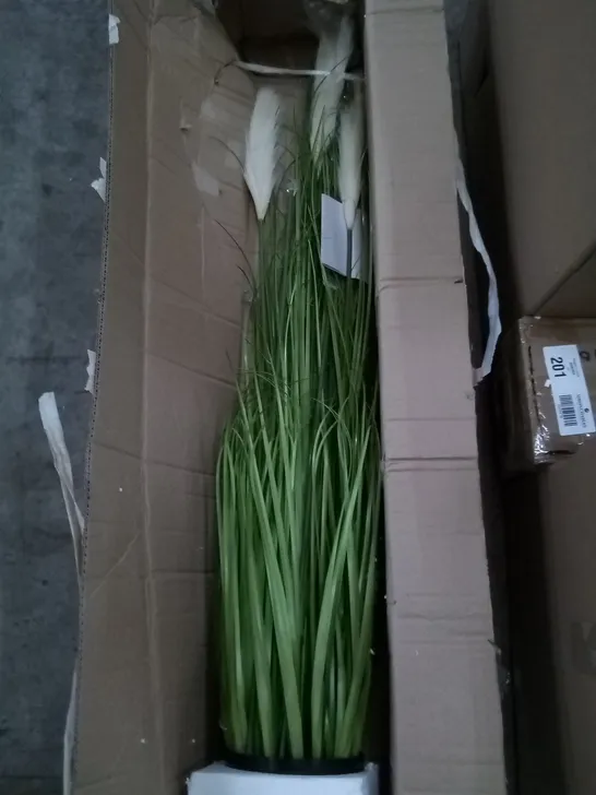 THREE BOXED LED PAMPASS GRASS ARTIFICIAL PLANTS