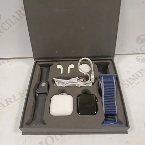 EW PLUS SERIES 8 SMART WATCH & EARPHONES SET 