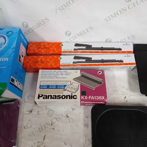 LOT OF 7 TO INCLUDE OZONE GENERATOR, LONG ARM STAPLER, ECT.