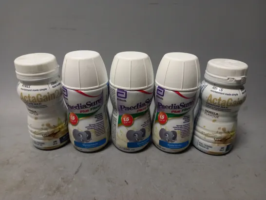 APPROXIMATELY 15 FOOD SUPPLEMENT DRINKS TO INCLUDE PAEDIASURE & AYMES - COLLECTION ONLY 