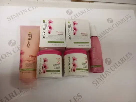 APPROXIMATELY 12 BIOLAGE COLORLAST MIXED PRODUCTS