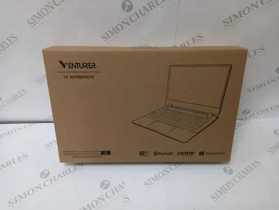 BRAND NEW BOXED VENTURER 14" NOTEBOOK PC 