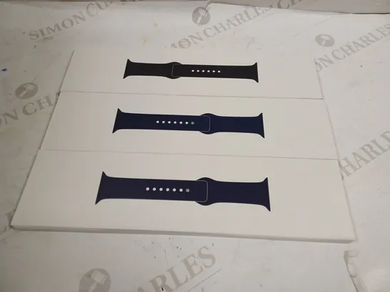 APPROXIMATELY 10 ASSORTED BOXED APPLE WATCH STRAPS