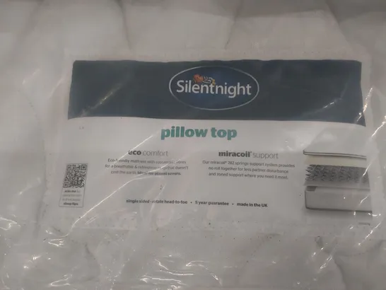 QUALITY BAGGED 5' KINGSIZE SILENTNIGHT PILLOWTOP MATTRESS 