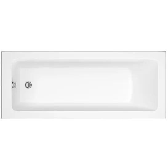 LINTON SQUARE BATHTUB IN WHITE 