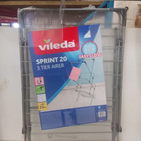 PACKAGED VILEDA SPRINT 20 3 TIER AIRER 