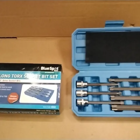 BLUESPOT EXTRA LONG TORX SOCKET BIT SET