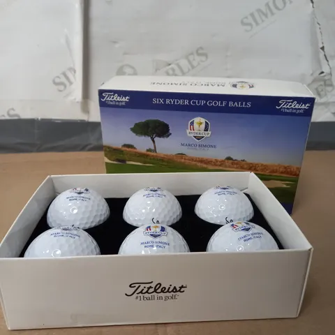 2023 RYDER CUP GOLF BALLS | SET OF 6