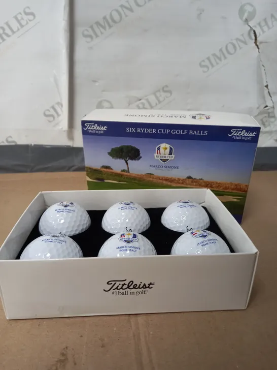 2023 RYDER CUP GOLF BALLS | SET OF 6