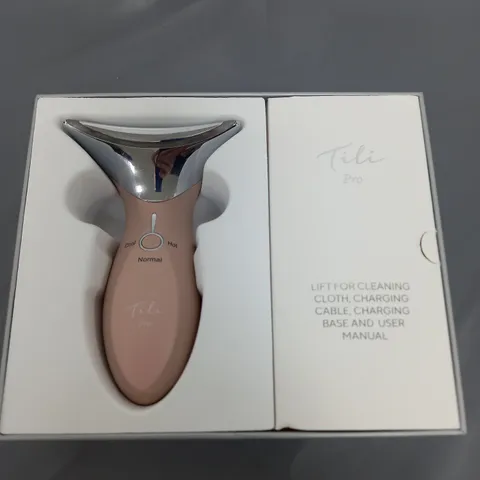 BOXED TILI PRO LED ANTI-AGEING HOT & COLD FACIAL TONING DEVICE