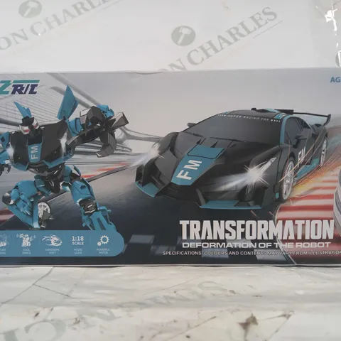 TRANSFORMAION DEFORMATION OF THE ROBOT 1:18 SCALE MODEL