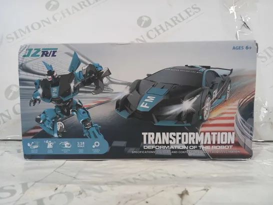 TRANSFORMAION DEFORMATION OF THE ROBOT 1:18 SCALE MODEL