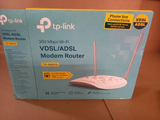 BOXED TP-LINK VDSL/ADSL MODEM ROUTER - TD-W9970