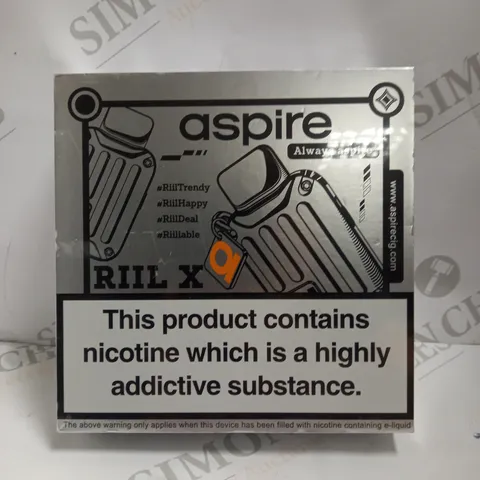 SEALED ASPIRE RILL X E-CIGARETTE