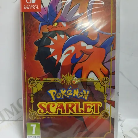 SEALED NINTENDO SWITCH POKEMON SCARLET GAME