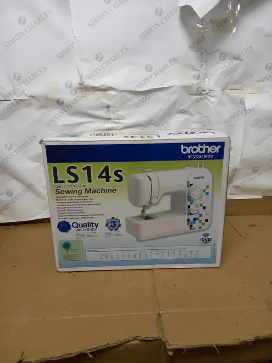 BROTHER LS14 SEWING MACHINE WHITE