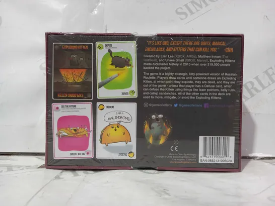 EXPLODING KITTENS CARD GAME