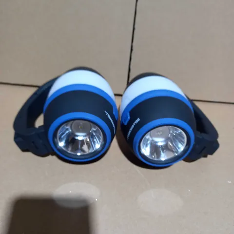 BELL HOWELL SET OF HAND LIGHTS - BLUE 