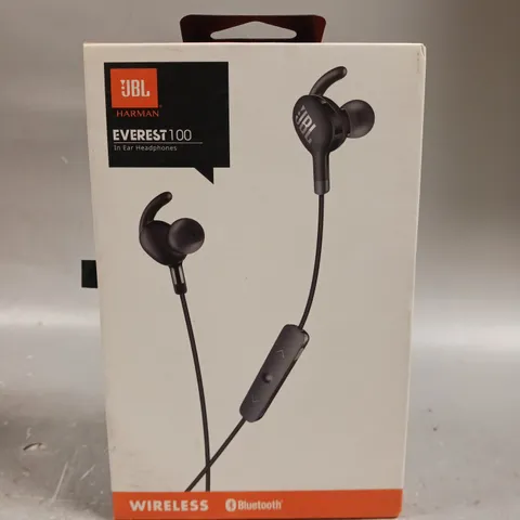 BOXED JBL EVEREST 100 BLUETOOTH WIRELESS IN EAR HEADPHONES 