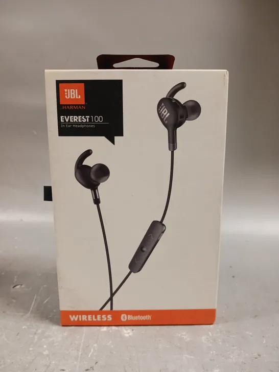 BOXED JBL EVEREST 100 BLUETOOTH WIRELESS IN EAR HEADPHONES 