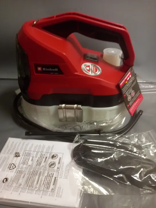 BOXED EINHELL CORDLESS PRESSURE SPRAYER - GE-WS 18/35 LI