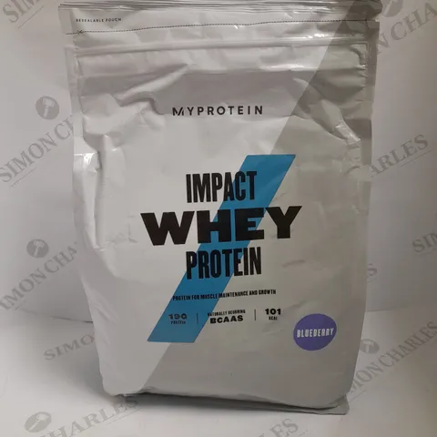 MYPROTEIN IMPACT WHEY PROTEIN POWDER 2.5KG - BLUEBERRY 