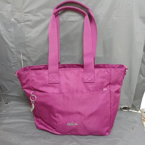 KIPLING FUCHSIA ELENA HONEYCOB SHOULDER BAG