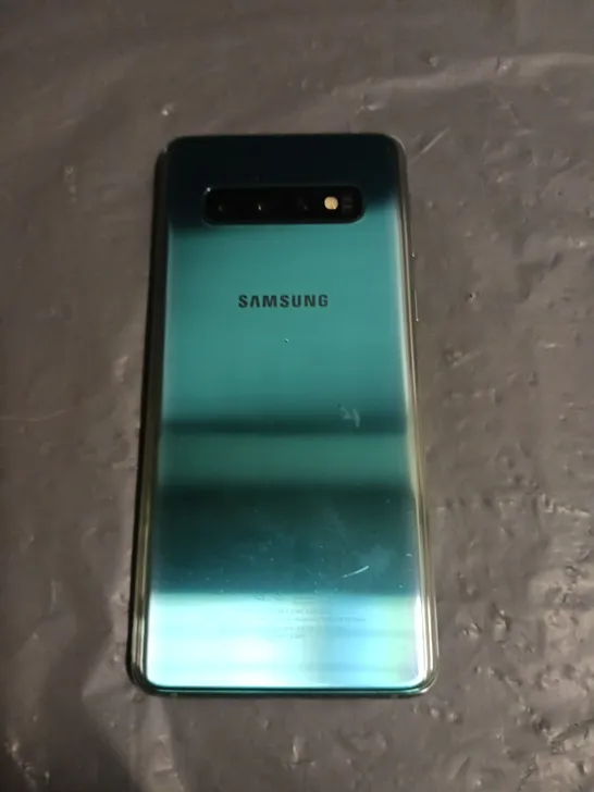 SAMSUNG GALAXY S10 SMARTPHONE SM-G973F/DS IN PRISM GREEN