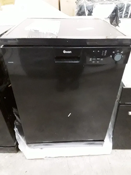 SWAN UNDER COUNTER FULL SIZE DISHWASHER IN BLACK - SDW2025