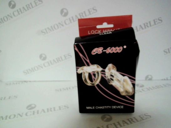 BOXED CB-6000 MALE CHASTITY DEVICE