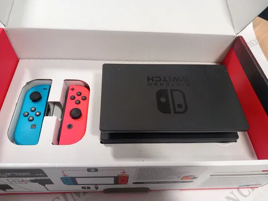 BOXED NINTENDO SWITCH HANDHELD GAMES CONSOLE