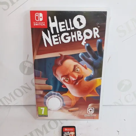 HELLO NEIGHBOR NINTENDO SWITCH GAME