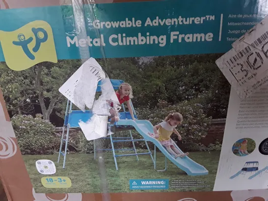 BOXED GROWABLE ADVENTURER METAL CLIMBING FRAME