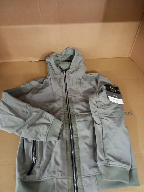 STONE ISLAND ZIPPED JACKET SIZE UNSPECIFIED