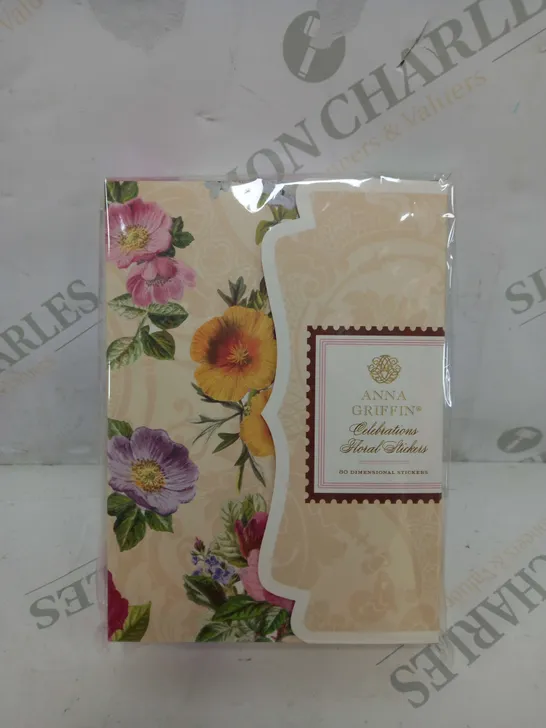 SEALED ANNA GRIFFIN FLORAL STICKER BUNDLE