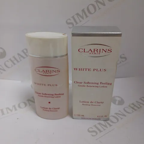 CLARINS WHITE PLUS CLEAR SOFTENING RENEWING LOTION - 125ML