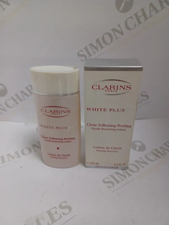 CLARINS WHITE PLUS CLEAR SOFTENING RENEWING LOTION - 125ML