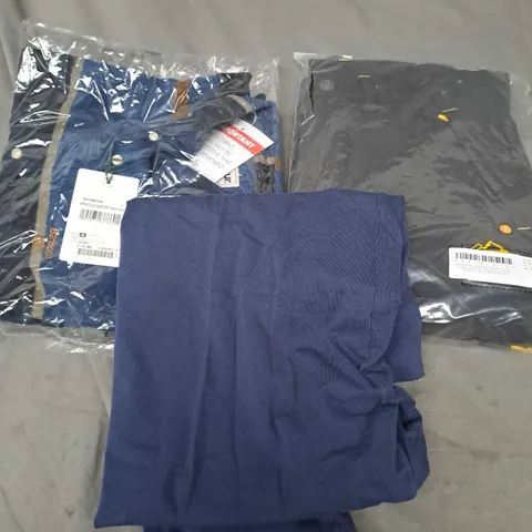 BOX OF ASSORTED CLOTHING ITEMS IN VARIOUS COLOURS, SIZES AND STYLES