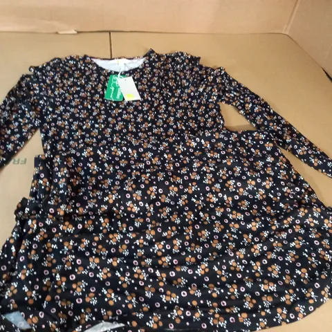 BODEN FLORAL PRINT DRESS - UK 12R