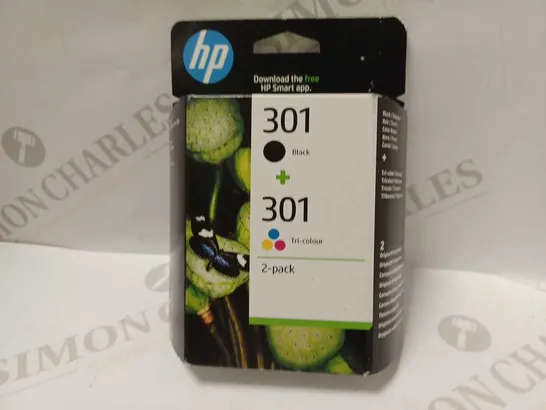 HP 301 ORIGINAL INK CARTRIDGES - BLACK & COLOUR