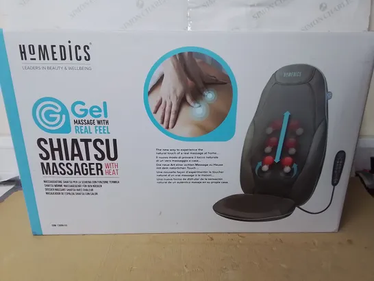 BOXED AS NEW HOMEDICS SHIATSU MASSAGER SGM-1300H-EUX