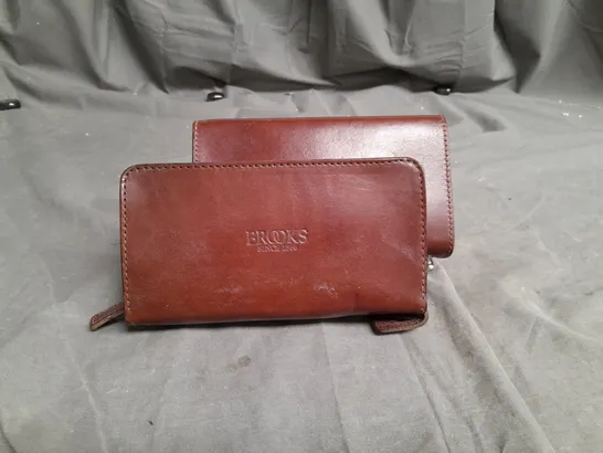 BROOKS ENGLAND D SHAPED SADDLE BAG