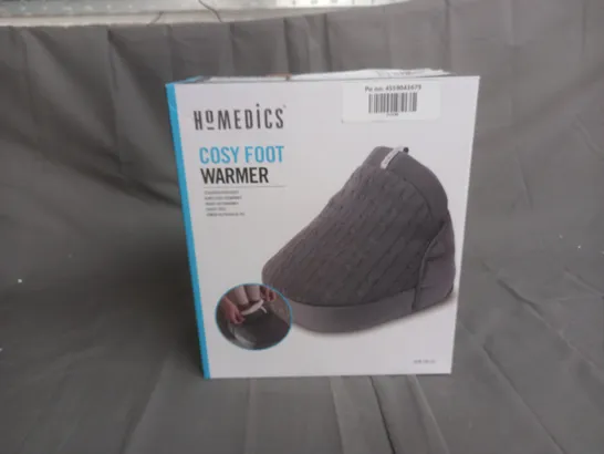 BOXED HOMEDICS COSY FOOT WARMER 