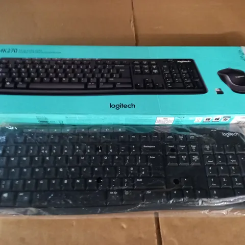 BOXED LOGITECH MK270 WIRELESS KEYBOARD 