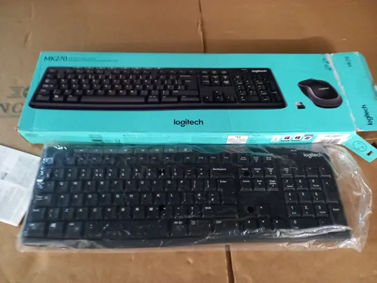 BOXED LOGITECH MK270 WIRELESS KEYBOARD 