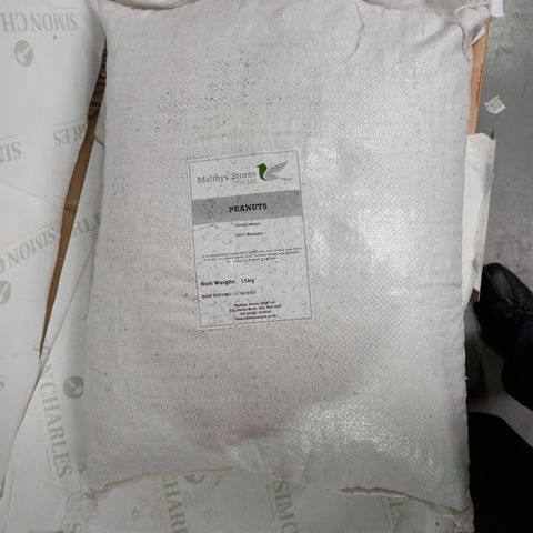 MALTBY'S STORES PEANUTS - 15KG - BBE 17/06/23
